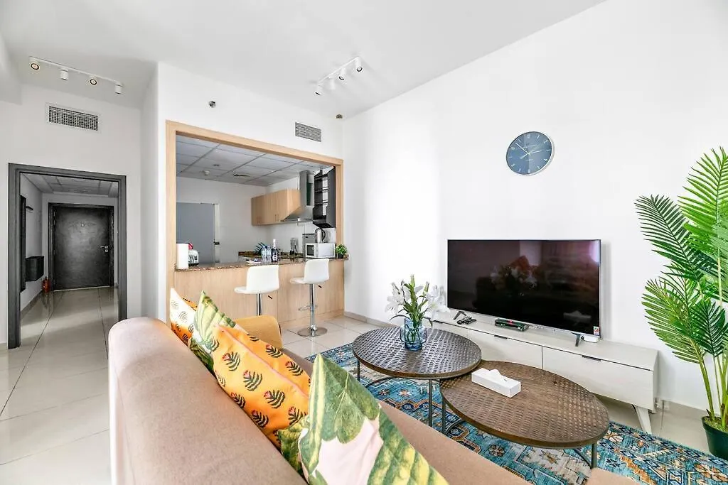 Stonetree - Furnished 1 Bedroom Apartment Near To Tram Dubái Emiratos Árabes Unidos