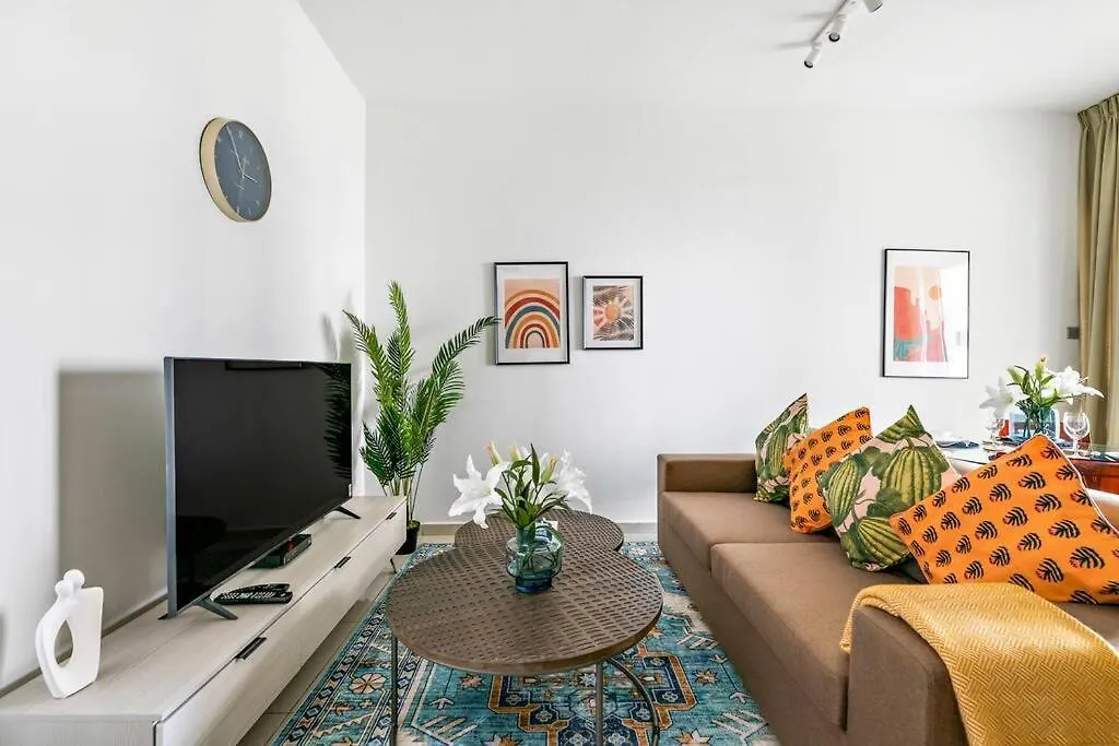 Stonetree - Furnished 1 Bedroom Apartment Near To Tram Dubái 0*,